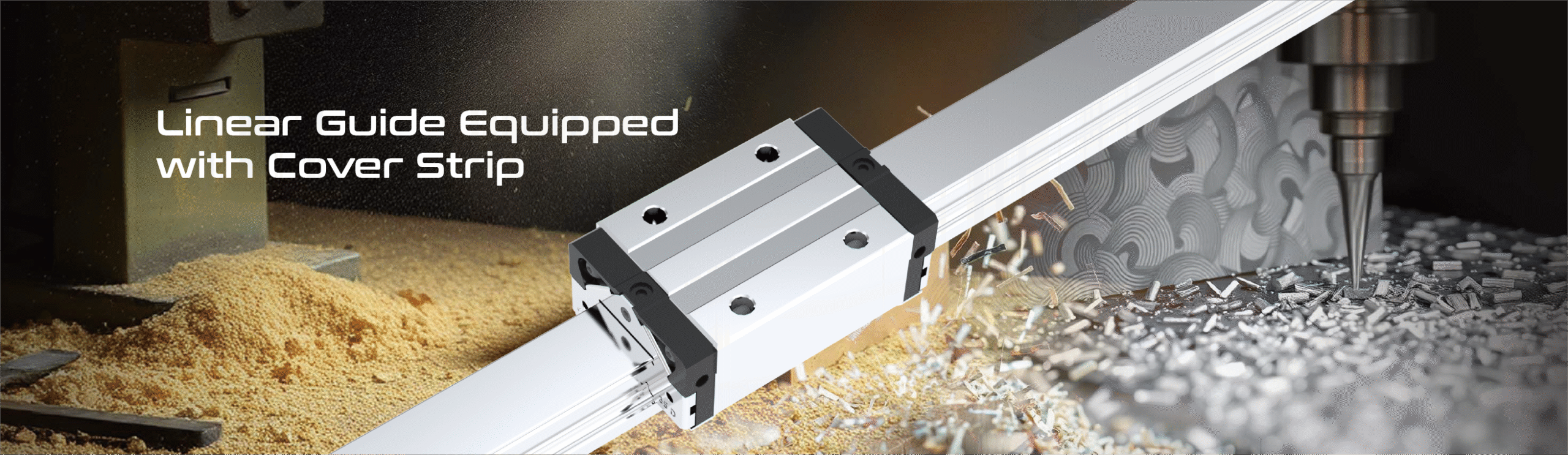 Linear Guide Equipped with Cover Strip - Chieftek Precision Co., Ltd. (cpc)